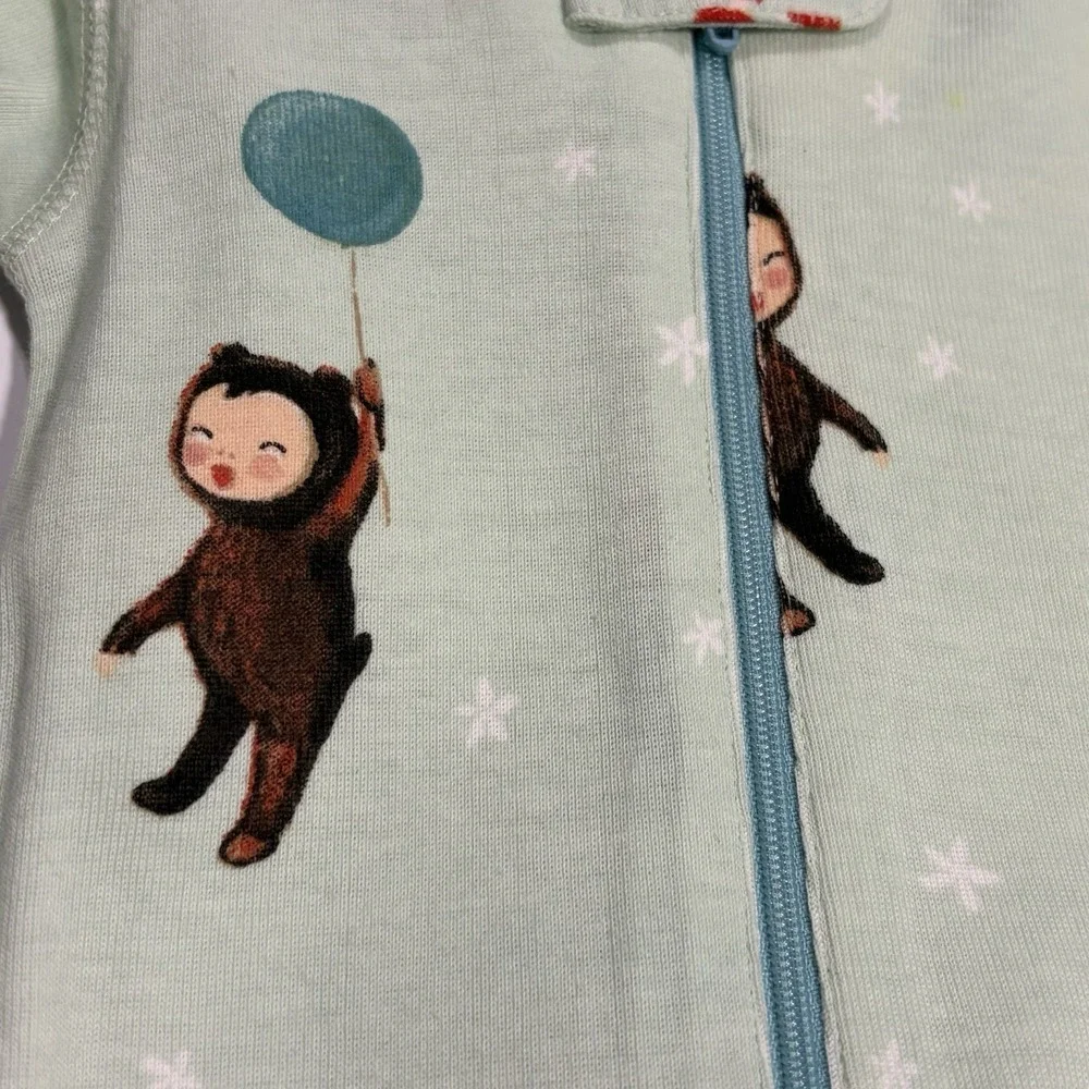 Wonderful Things You'll Be Baby Coverall Pajamas 6–12 Months NIP Book Inspired